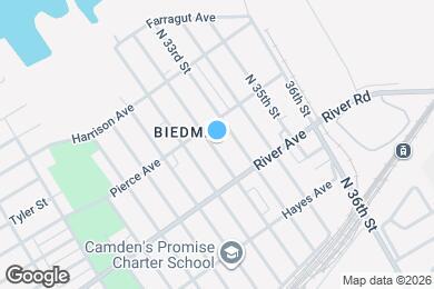 Map image of the property - 1048 Bergen ave