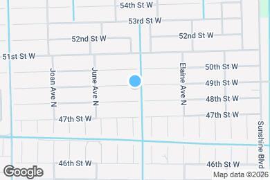 Map image of the property - 2803 49th St W