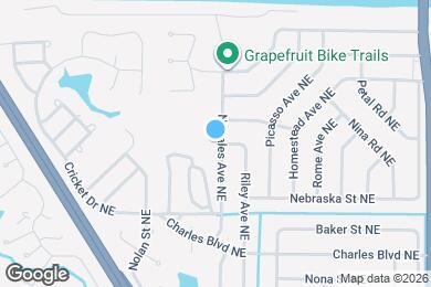 Map image of the property - 454 Nogales Ave NE