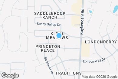 Map image of the property - 8607 Sorrel Meadows Dr
