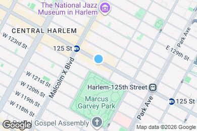 Map image of the property - 28 W 125th St