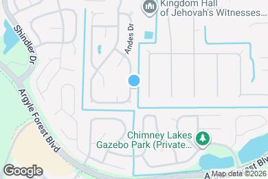 Map image of the property - 7843 Collins Ridge Blvd E