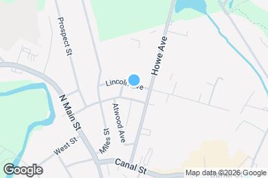 Map image of the property - 5 Lincoln Ave