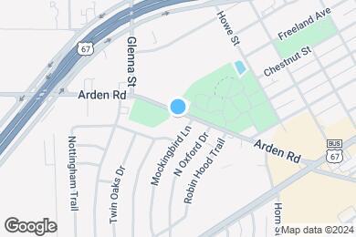 Map image of the property - Arden Arms Apartments