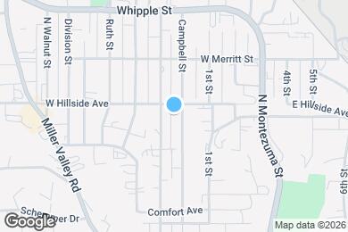 Map image of the property - 638 Campbell St