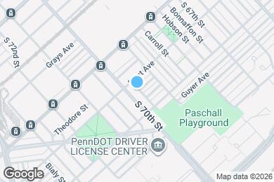 Map image of the property - 2620 Sylmar St