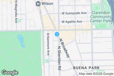 Map image of the property - 4338 N Sheridan Rd