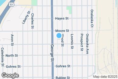 Map image of the property - 2015 Wood St