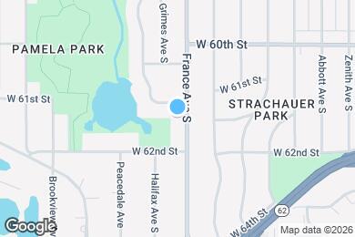 Map image of the property - 6108 France Ave S