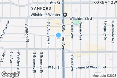 Map image of the property - Audrey