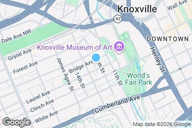 Map image of the property - 1201 Laurel Ave