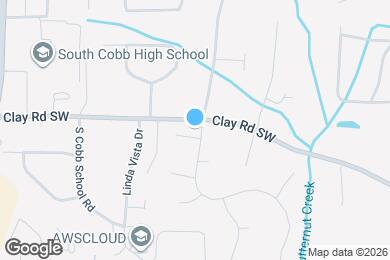 Map image of the property - 1650 Huntcrest Way SW