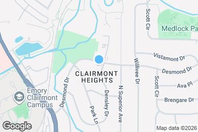 Map image of the property - 2127 Desmond Dr