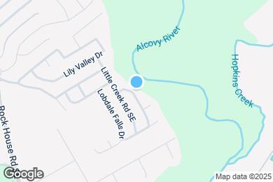 Map image of the property - 418 Double Creek Dr