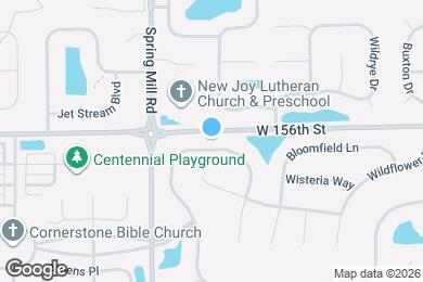 Map image of the property - 242 W Tansey Xing
