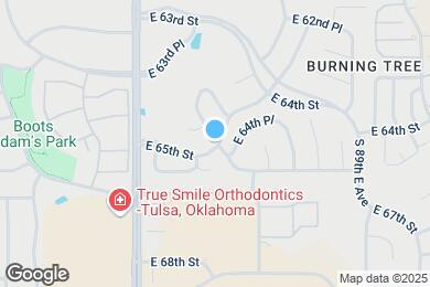 Map image of the property - 8325 E 65th St