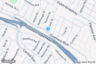 Map image of the property - 114 Greenway Blvd