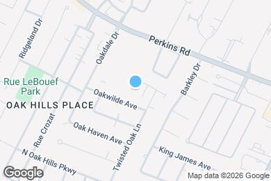 Map image of the property - 1732 Manor Oak Dr