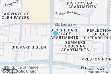 Map image of the property - Old Shepard Place