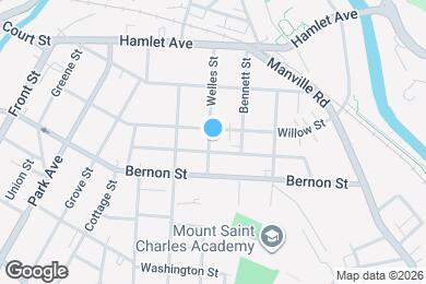 Map image of the property - 204 Welles St