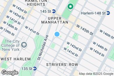 Map image of the property - 318 W 142nd St