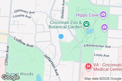 Map image of the property - 3400 Ruther Ave