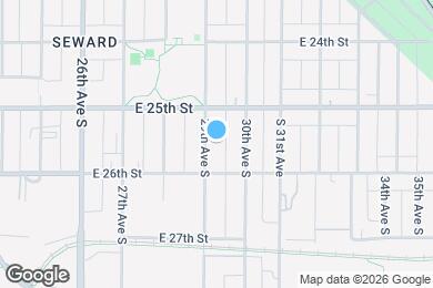 Map image of the property - 2527 29th Ave S