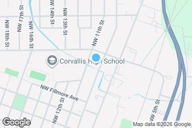 Map image of the property - 1018 NW 10th St