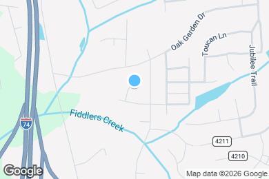 Map image of the property - 125 Fiddlers Run Ct