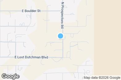 Map image of the property - 2620 N Prospectors Rd
