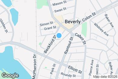 Map image of the property - 20 Bennett St