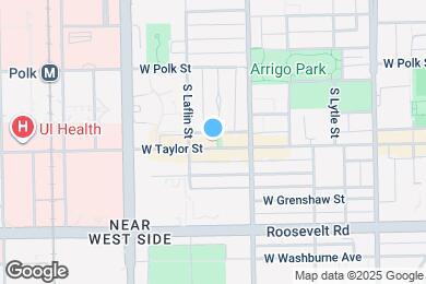 Map image of the property - 1436 W Taylor St