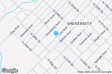 Map image of the property - 2601 Flint Ave