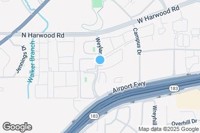 Map image of the property - 1550 Weyland Dr