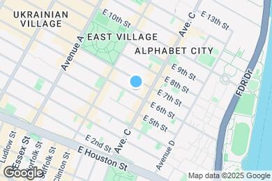 Map image of the property - 635 E 6th St