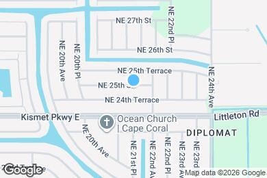 Map image of the property - 2116 NE 25th St