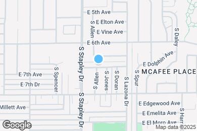 Map image of the property - 1242 E 7th Ave