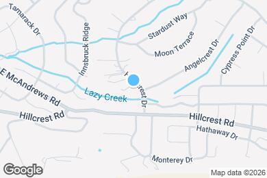 Map image of the property - 1303 Highcrest Dr