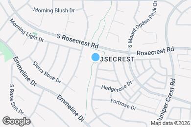 Map image of the property - 14468 S Edgemere Dr