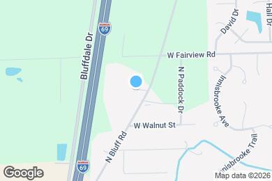 Map image of the property - 302 N Bluff Rd