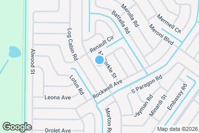Map image of the property - 3228 N Biscayne Dr