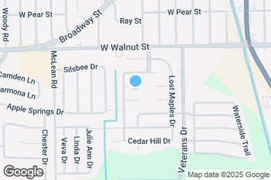 Map image of the property - 4706 Buescher Ct