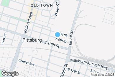 Map image of the property - 439 E 9th St