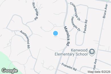 Map image of the property - 1211 Rudgate Cove