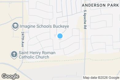 Map image of the property - 24458 W Verlea Dr