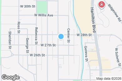 Map image of the property - 2710 Myrtle St