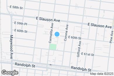 Map image of the property - 6011 Bear Ave