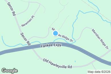 Map image of the property - 25 Meridian Ridge Dr