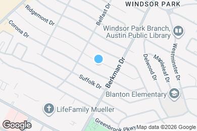 Map image of the property - 1601 Cloverleaf Dr