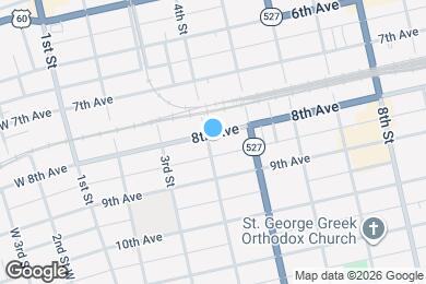 Map image of the property - 403 8th Ave